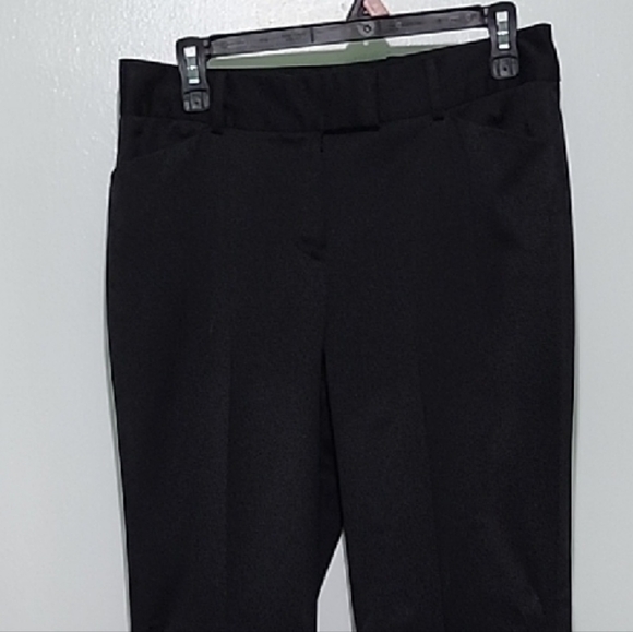 Anne Klein Pants - Anne Klein Black Straight Leg Pants Business Essential